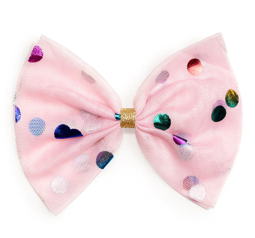 Large Confetti Bow