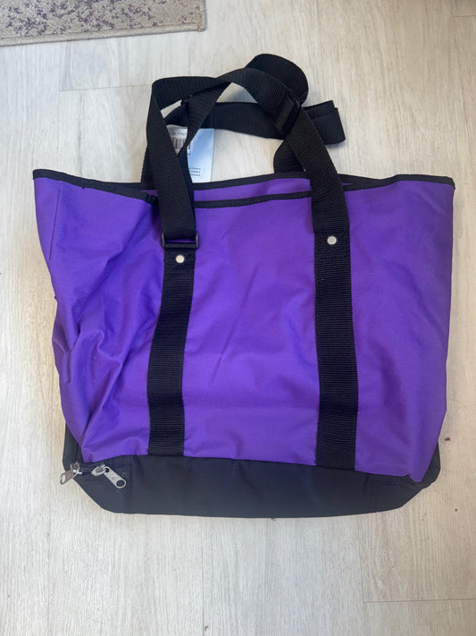 Large Purple Tote Bag