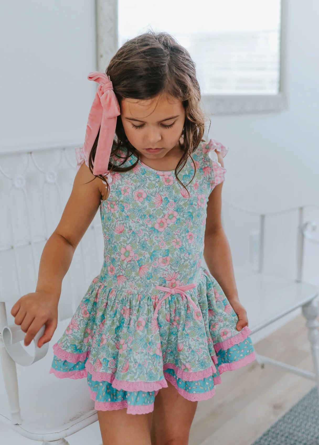 Rose Water Blossom Leotard