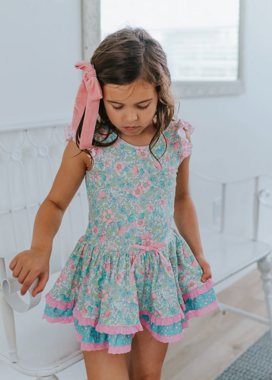 Rose Water Blossom Leotard