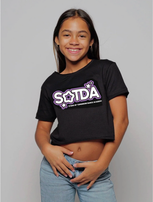 SOT Short Sleeve Crop Tee - Adult One Size