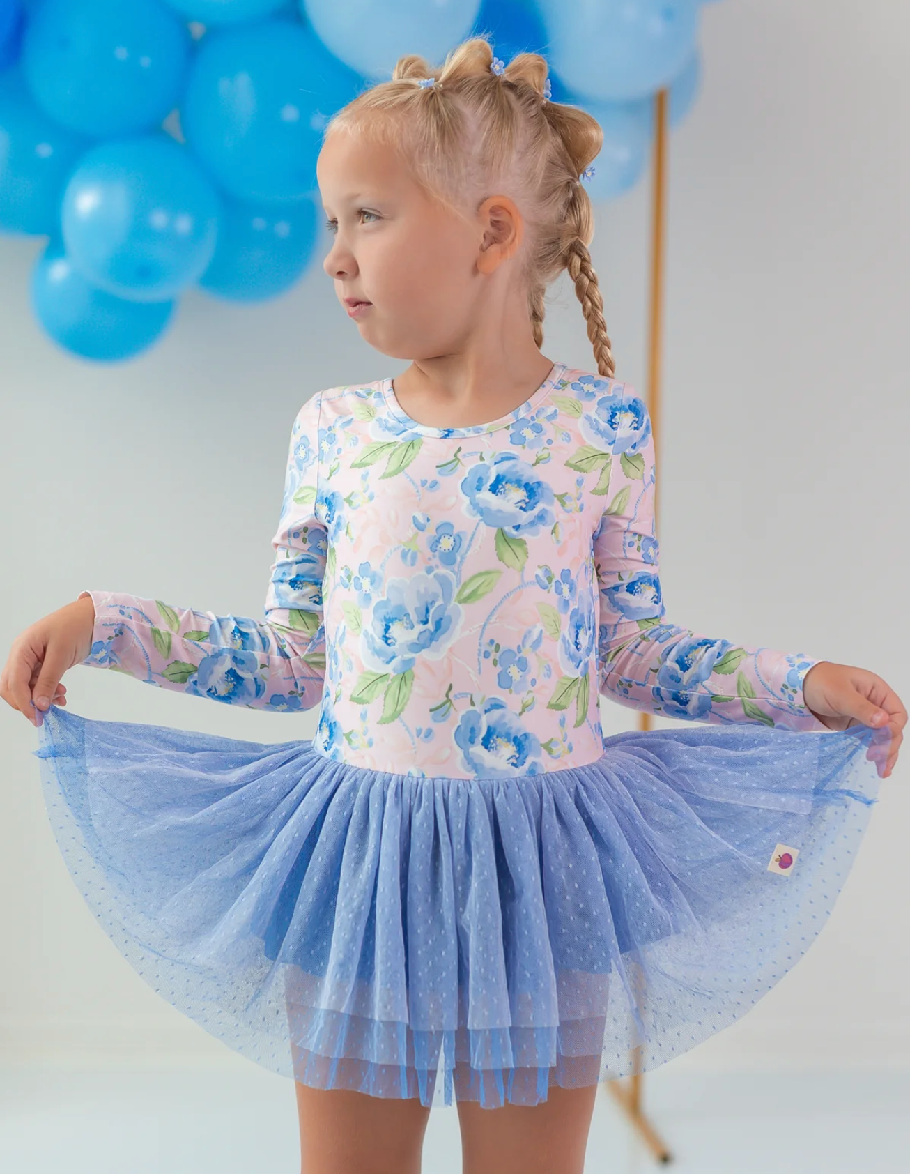 Blush & Bloom Long Sleeve Leotard