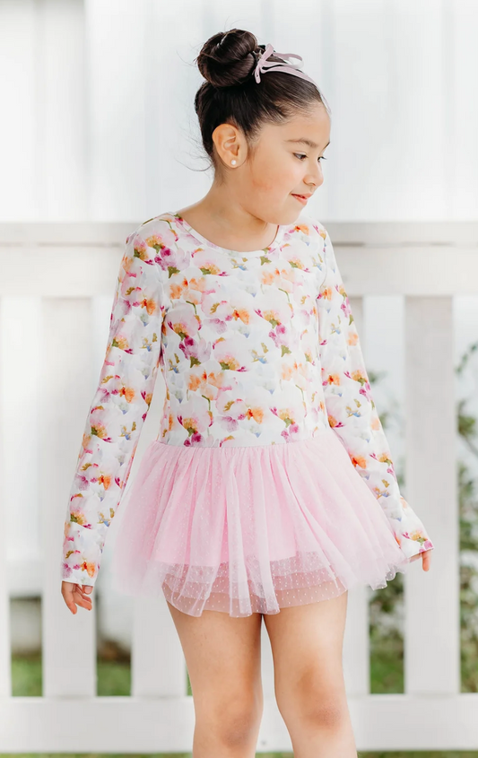Lavender Haze Long Sleeve Leotard