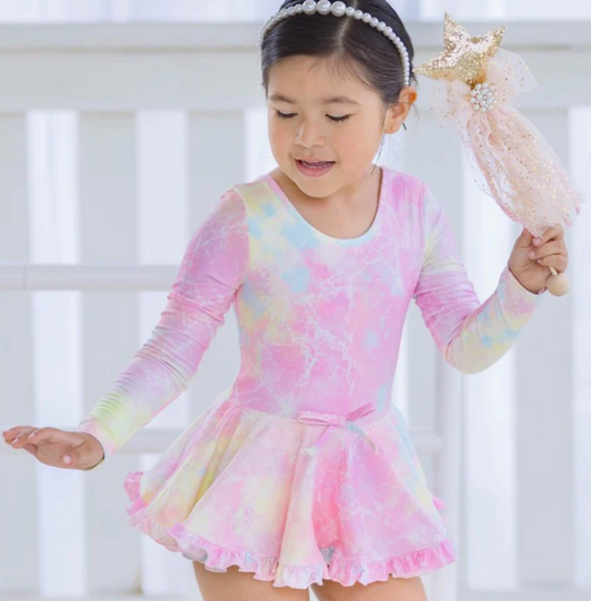 Rainbow Brite Long Sleeve Leotard