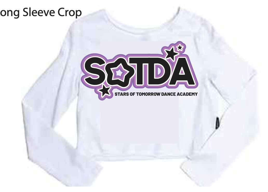 SOT Long Sleeve Crop Top